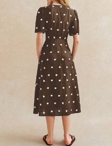 Rochie medie SHEIN, maro