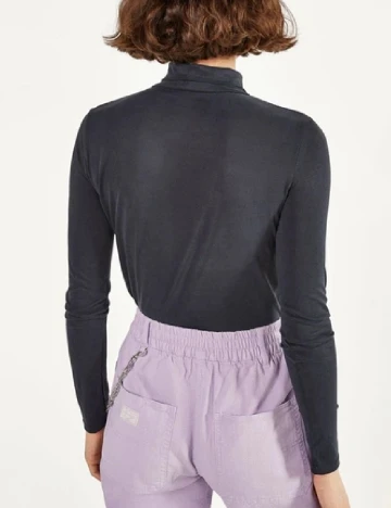 Bluza Bershka, gri inchis