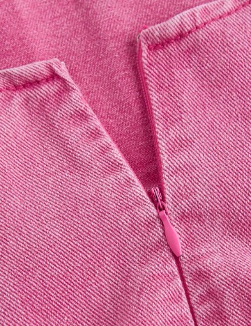 Rochie scurta SHEIN CURVE, roz