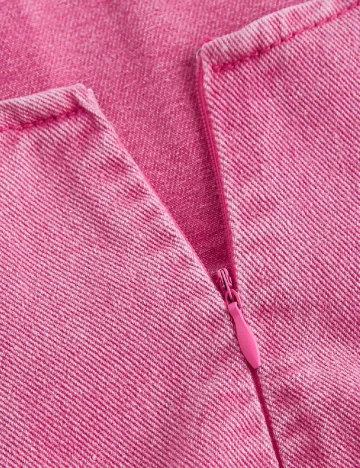 Rochie scurta SHEIN CURVE, roz