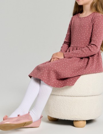 Rochie Sinsay, roz pudra inchis