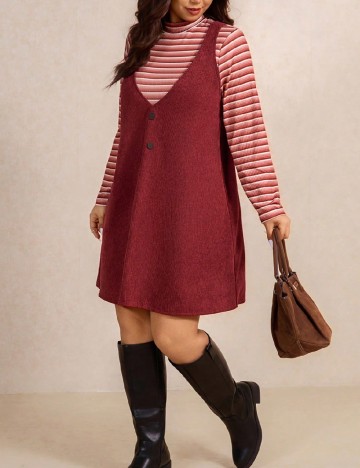 
						Set bluza si rochie SHEIN CURVE, mix culori