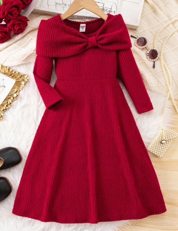 
						Rochie Shein Kids, rosu