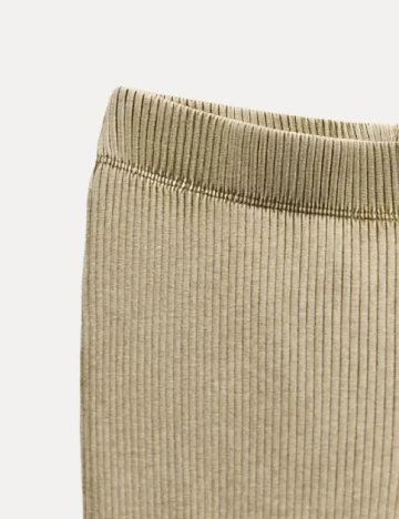 Pantaloni Zara, kaki