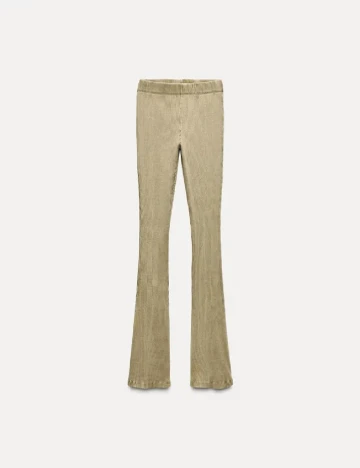 Pantaloni Zara, kaki