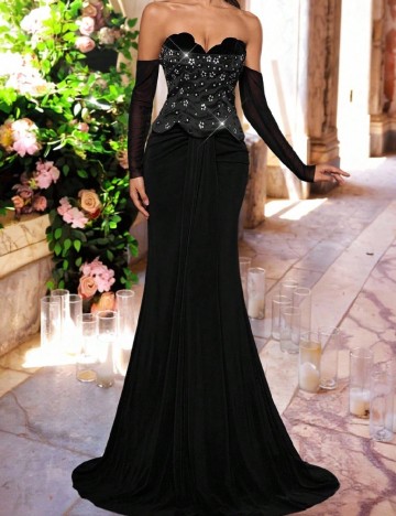 Rochie lunga SHEIN, negru