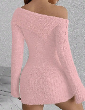 Rochie scurta SHEIN, roz