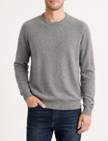 Bluza Pull&Bear, gri
