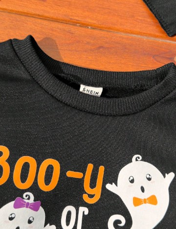 Bluza Shein Kids, negru