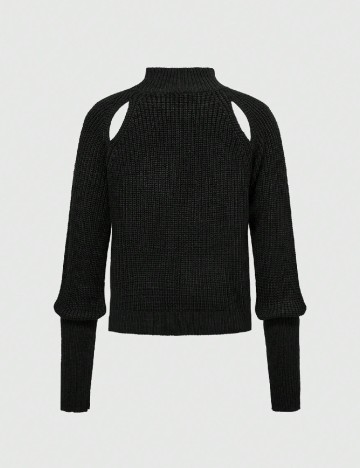 Pulover Romwe, negru