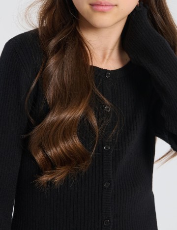 Cardigan Sinsay, negru