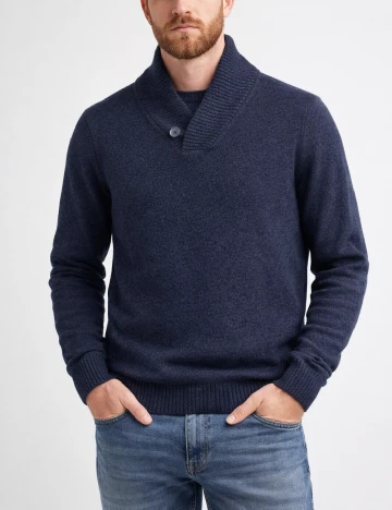 Bluza Pull&Bear, bleumarin