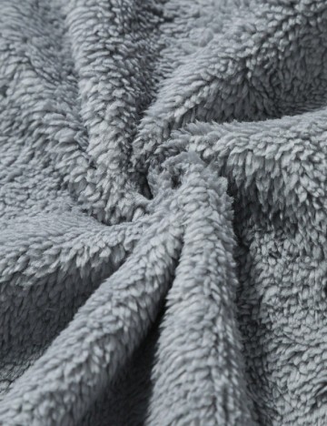 Jacheta SHEIN Plus Size Men, gri inchis