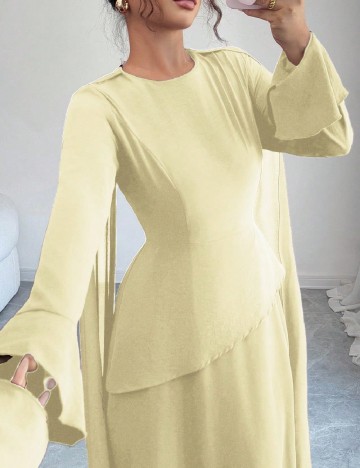 Rochie lunga SHEIN, galben