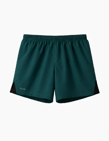 Short de baie Pull&Bear, verde inchis