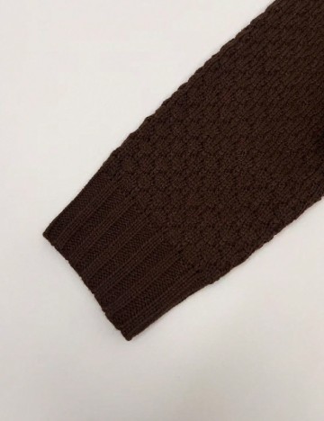 Cardigan SHEIN, maro