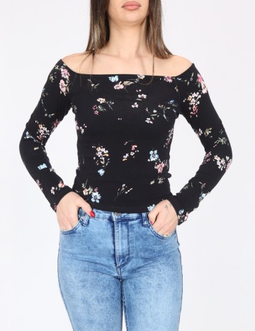 Bluza Bershka, negru
