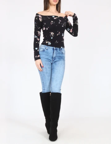 Bluza Bershka, negru
