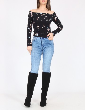 Bluza Bershka, negru