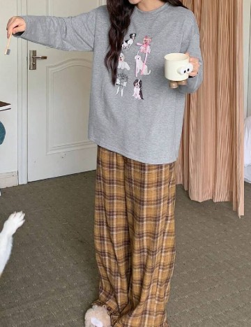 Pijama Dazy, mix culori