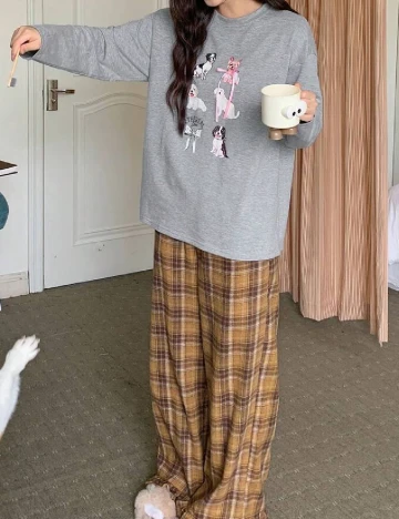 Pijama Dazy, mix culori