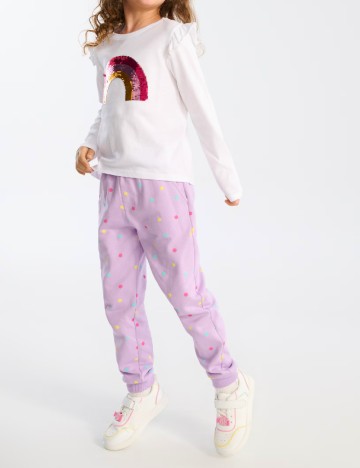 
						Pantaloni Sinsay, mov