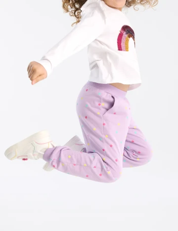 Pantaloni Sinsay, mov