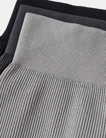 Set colanti 3 perechi Shein Kids, mix culori