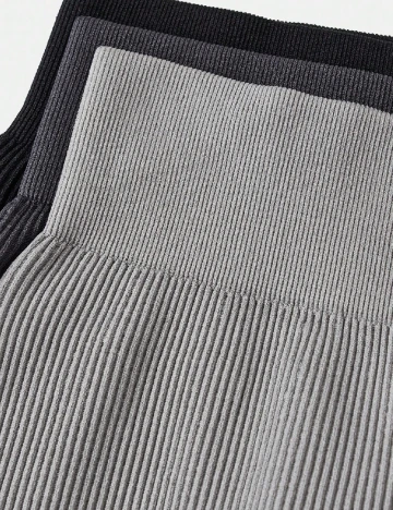 Set colanti 3 perechi Shein Kids, mix culori