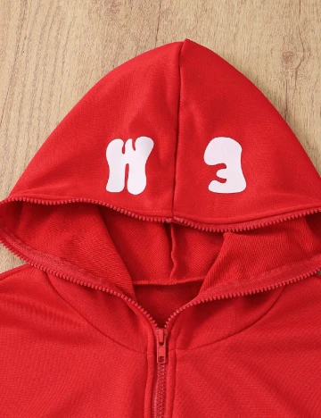 Hanorac Shein Kids, rosu