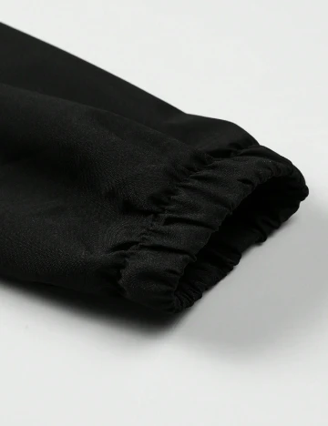 Jacheta impermeabila SHEIN, negru/maro