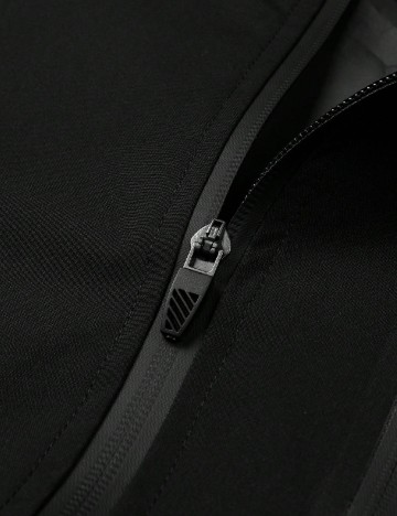 Jacheta impermeabila SHEIN, negru/maro