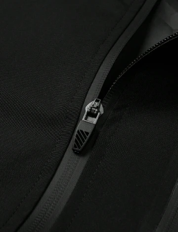 Jacheta impermeabila SHEIN, negru/maro