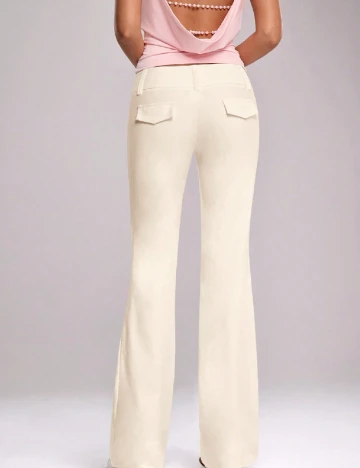 Pantaloni SHEIN, crem