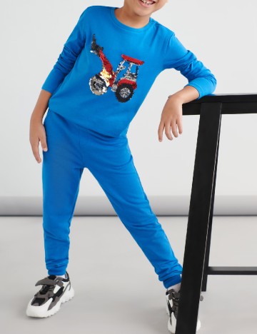 
						Bluza Sinsay, albastru