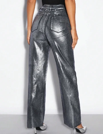 Blugi SHEIN, argintiu