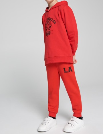 
						Pantaloni Sinsay, rosu