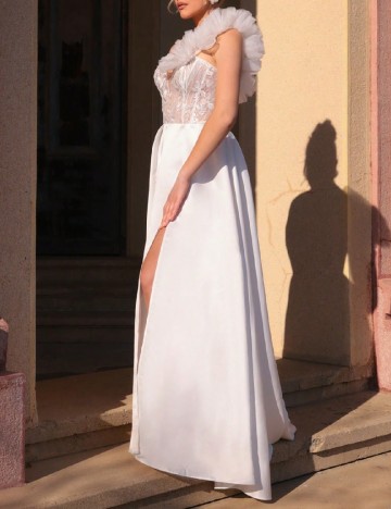 Rochie lunga SHEIN, alb