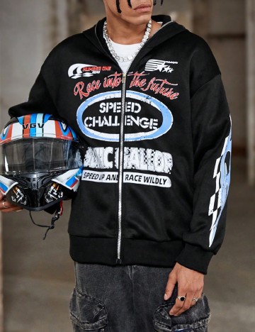 Hanorac SHEIN, negru