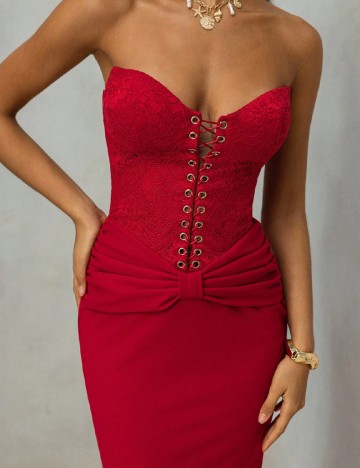 Rochie lunga SHEIN, rosu