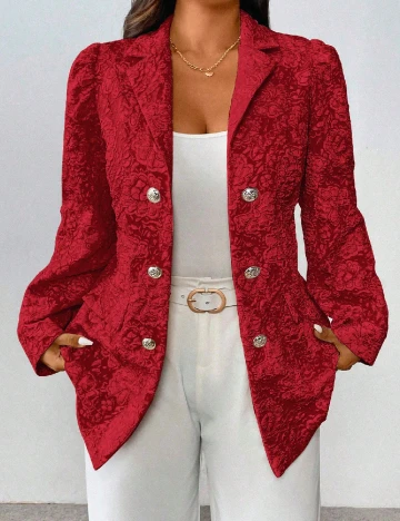 Sacou SHEIN CURVE, rosu