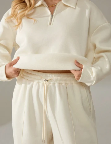 Compleu SHEIN CURVE, ecru