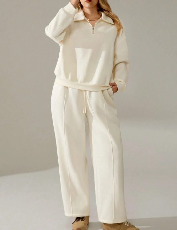 Compleu SHEIN CURVE, ecru