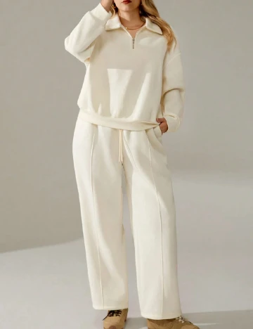 Compleu SHEIN CURVE, ecru