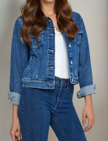 Blugi Sinsay, bleumarin