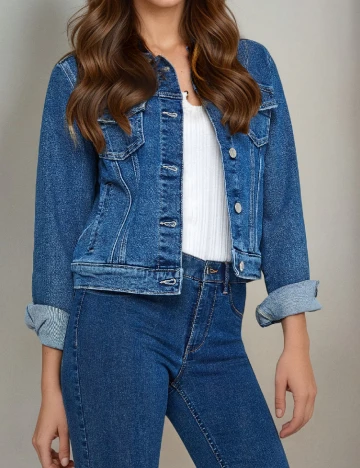 Blugi Sinsay, bleumarin