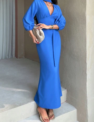 Rochie lunga SHEIN, albastru