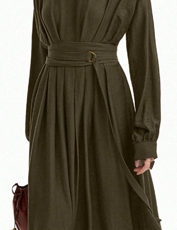 Rochie lunga SHEIN, verde