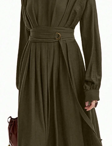 Rochie lunga SHEIN, verde