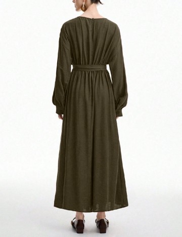 Rochie lunga SHEIN, verde